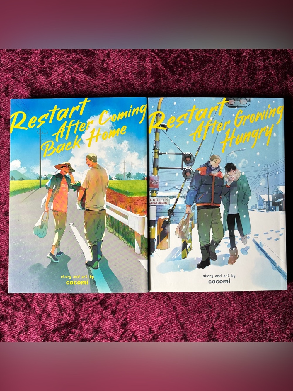 Restart After Coming Back Home & Restart After Growing Hungry BL manga